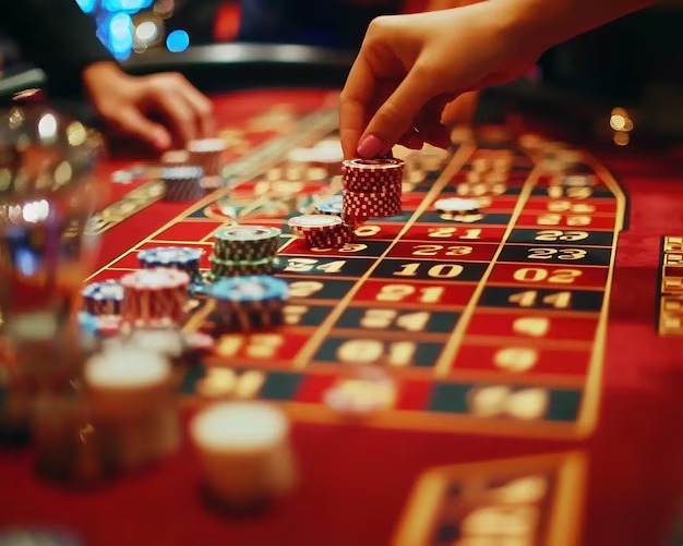 Live dealer blackjack table on mobile device